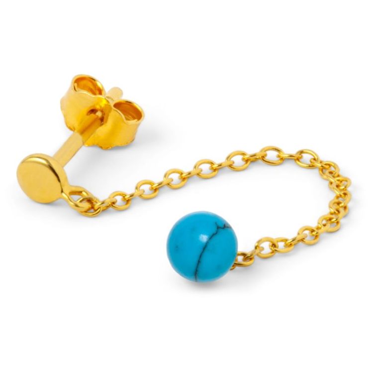 Natural Stone Chain turquoise