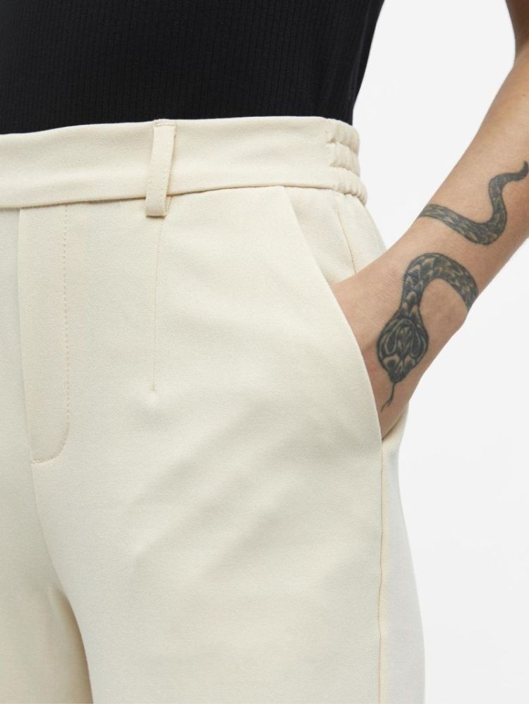 OBJLISA WIDE PANT NOOS SANDSHELL