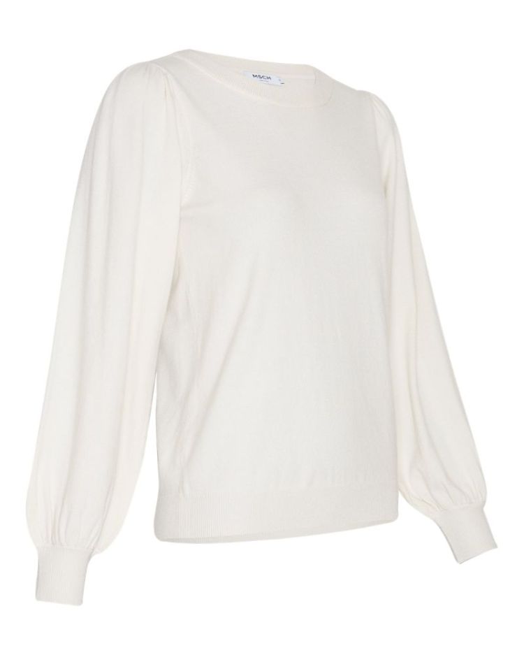 MSCHTAMANA RACHELLE PULLOVER EGRET