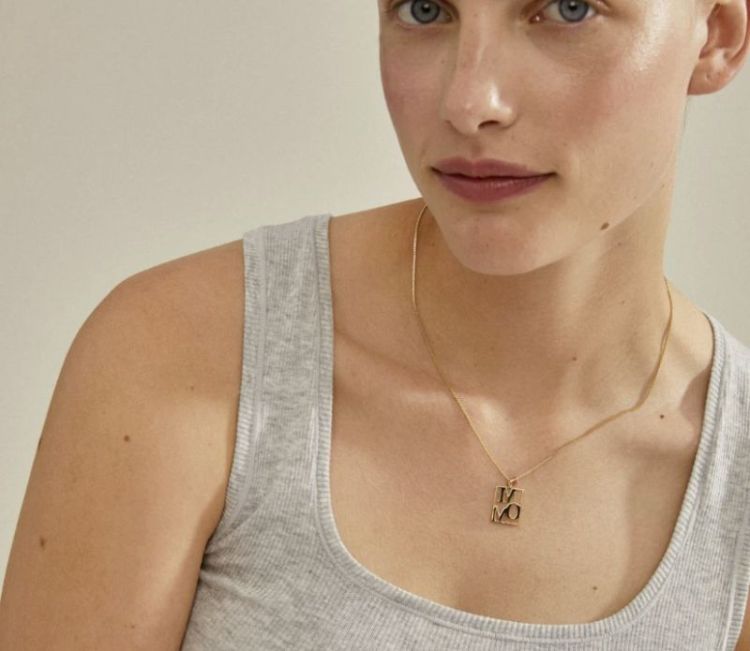 LOVE TAG GOLD PLATED