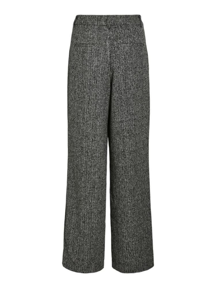VIEVIE HW WIDE LEG TAILORED PA BLACK BEAUTY BI