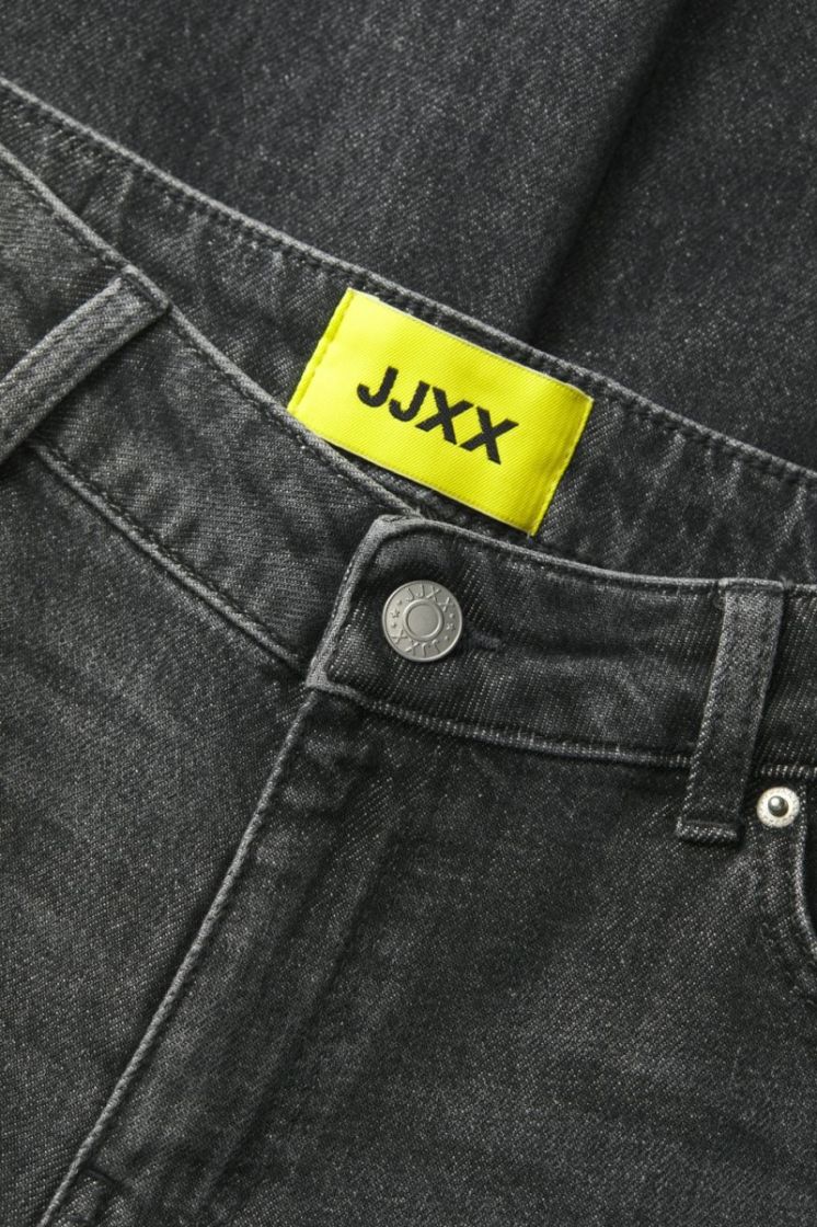 JXNICE SL STR MW JEANS NOOS DARK GREY DENIM