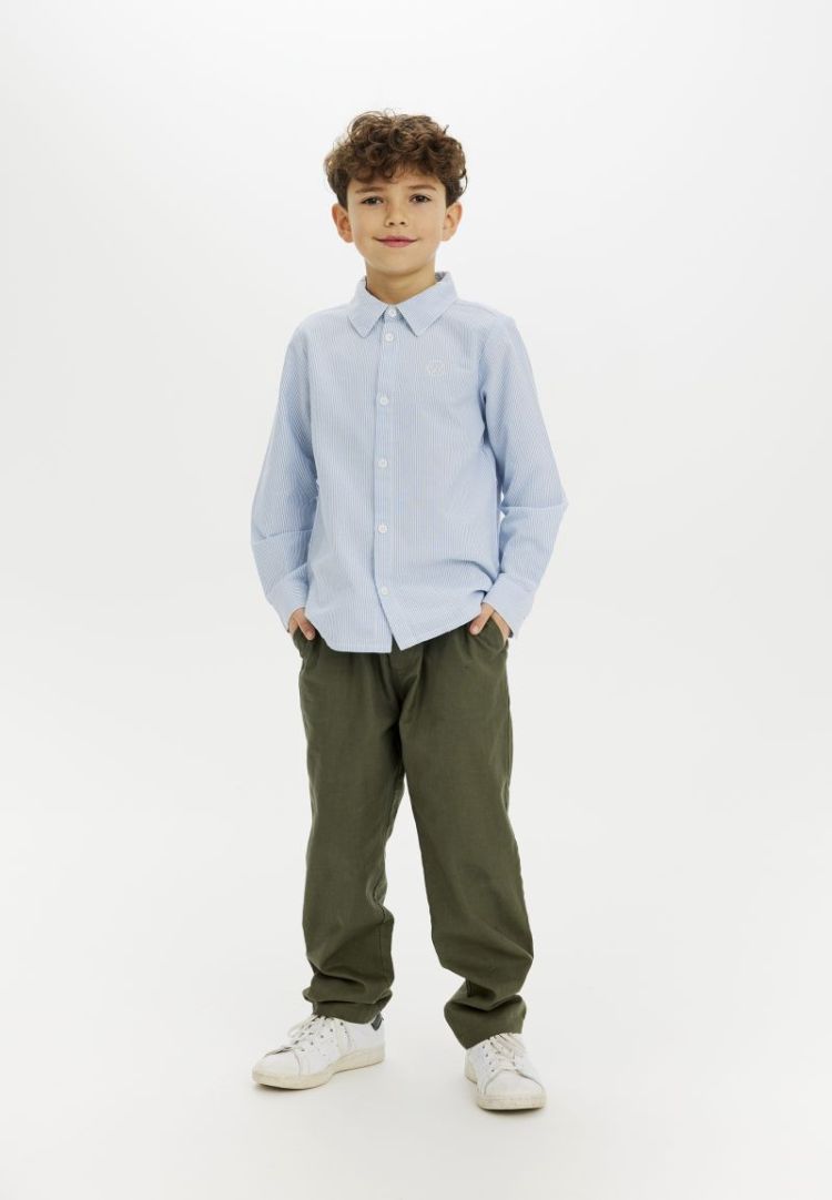 TNMICHAEL L_S SHIRT BRIGHT WHITE ST