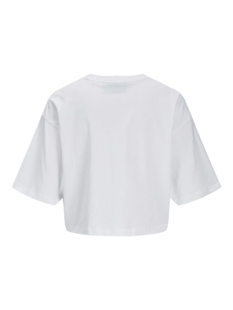 JXANDREA LOOSE SS CROPPED NOOS BRIGHT WHITE