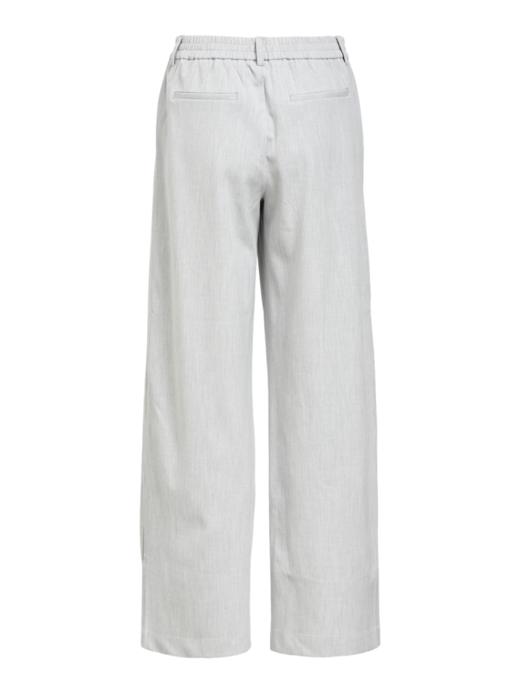 OBJLISA WIDE PANT NOOS LIGHT GREY MELA