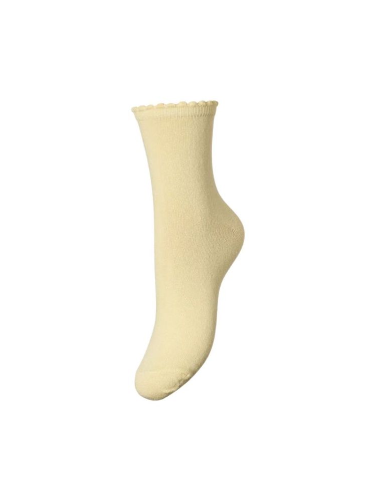 PCSEBBY GLITTER LONG NOOS PALE BANANA TON