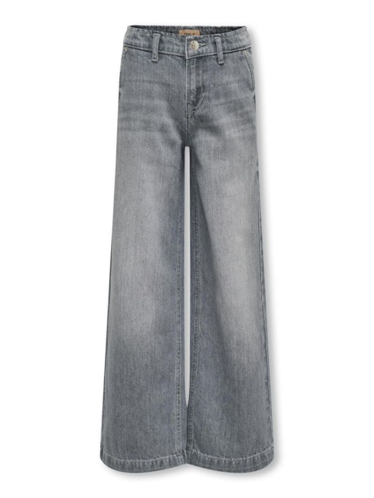 KOGCOMET WIDE LEG DNM MEDIUM GREY DEN