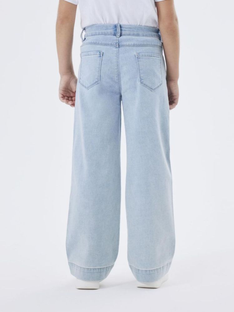NKFROSE HW WIDE JEANS LIGHT BLUE DENI