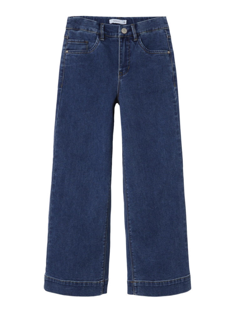 NKFROSE HW WIDE JEANS MEDIUM BLUE DEN