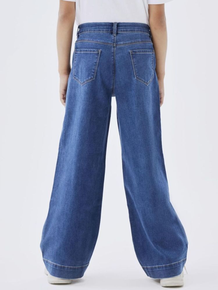 NKFROSE HW WIDE JEANS MEDIUM BLUE DEN