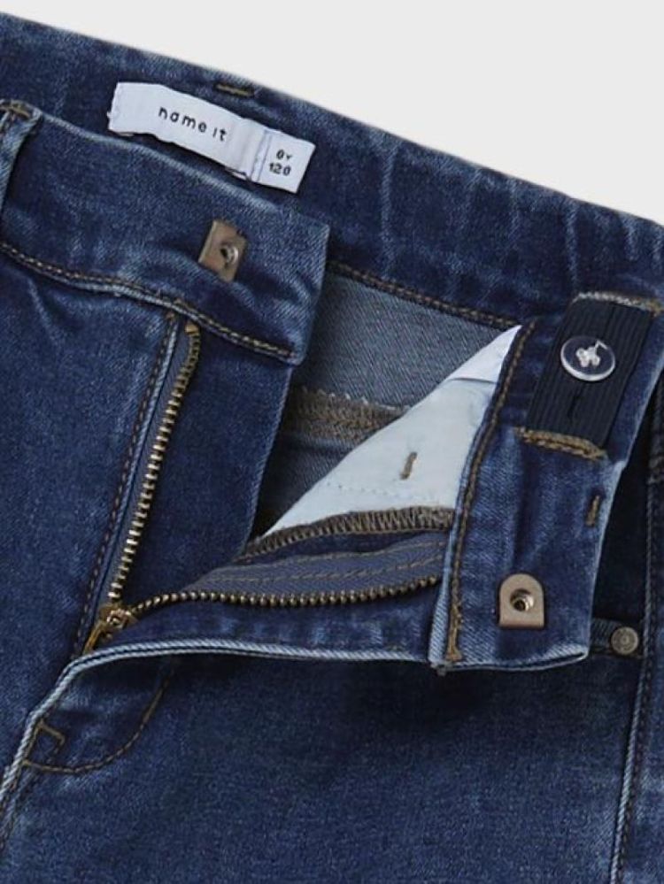 NKFROSE HW WIDE JEANS MEDIUM BLUE DEN