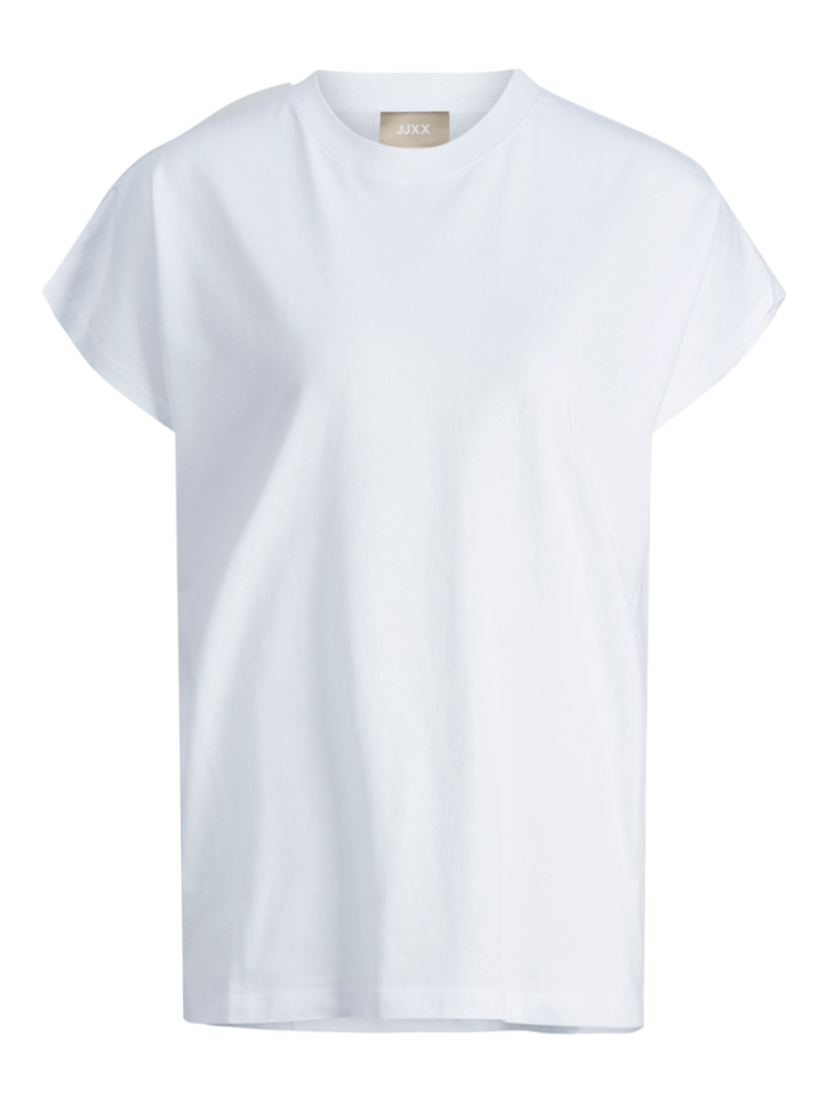 JXASTRID SL BOXY EVERY TEE NOO WHITE