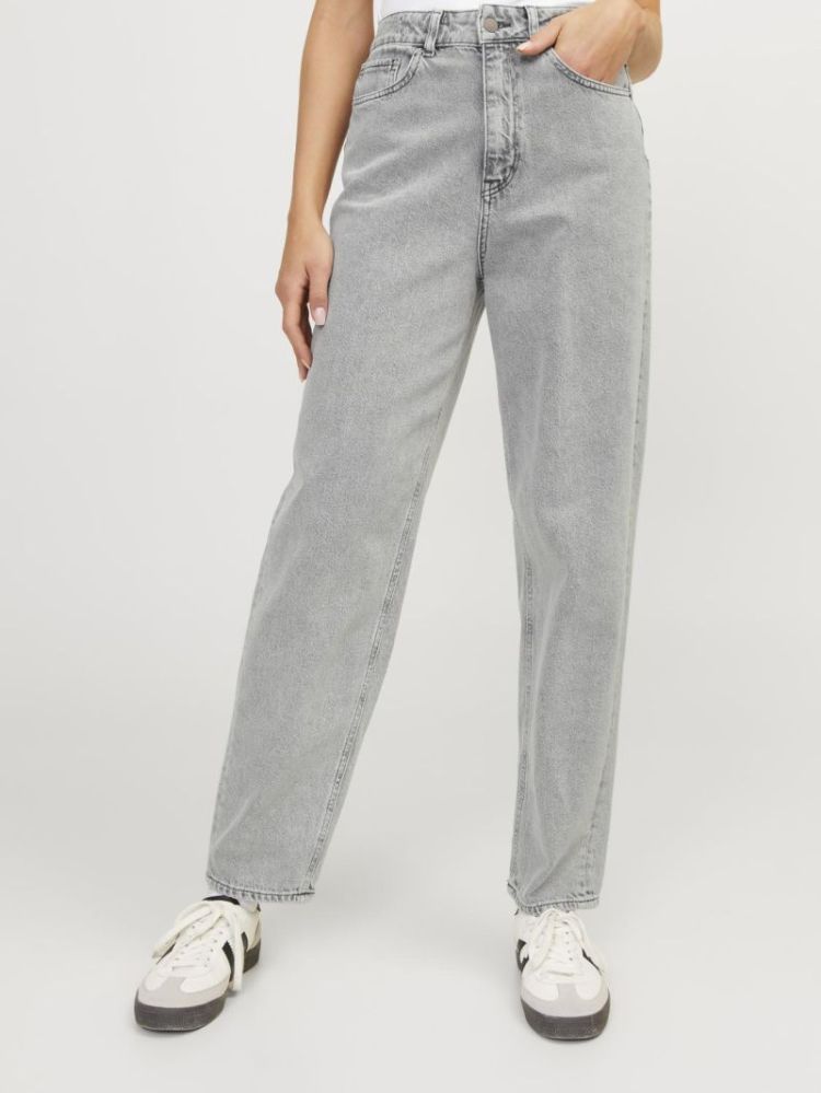 JXLISBON MOM HW NOOS GREY DENIM