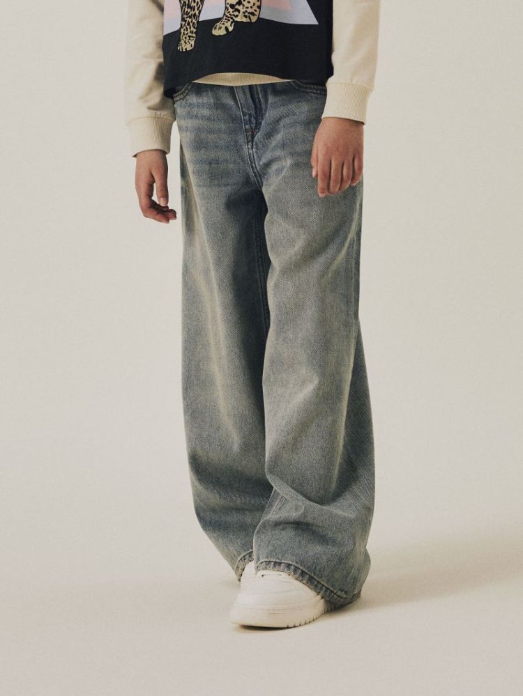 NKFBELLA SKATER XWIDE JEANS VINTAGE MEDIUM