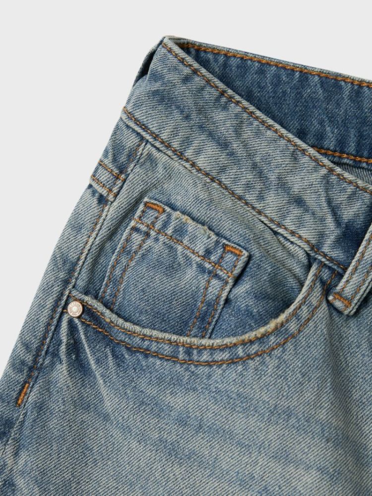 NKFBELLA SKATER XWIDE JEANS VINTAGE MEDIUM 