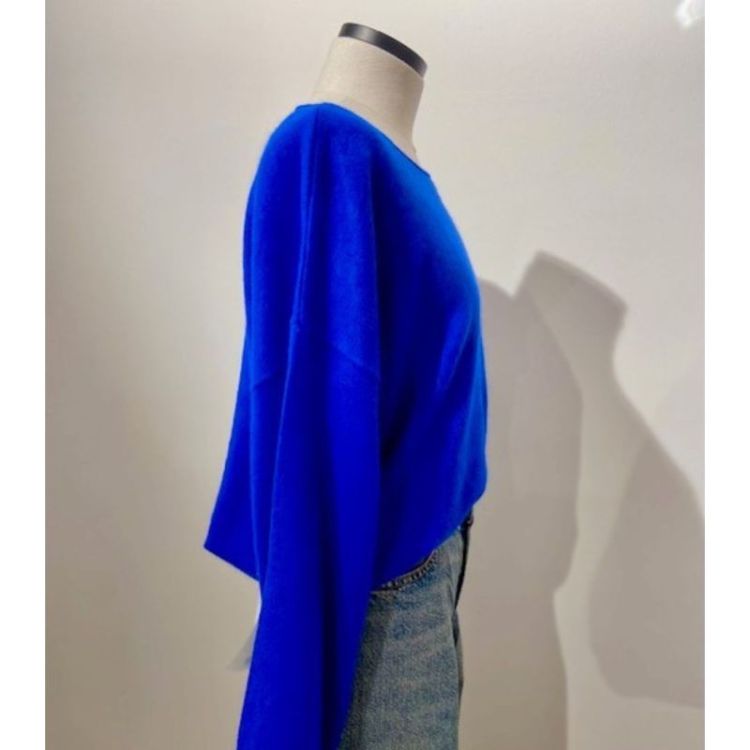 RONDE HALS COBALT BLUE