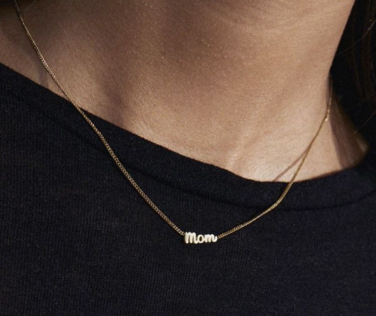 MOM GOLD PLATED