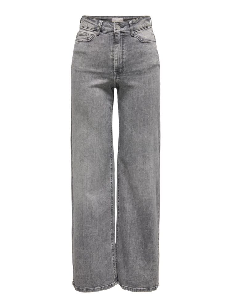 JDYFELINA FINA HW WIDE JEANS LIGHT GREY DENI