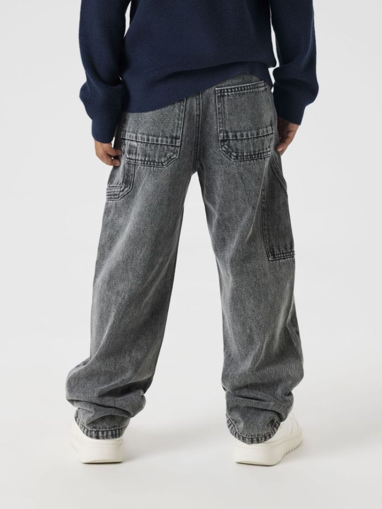 NKMRYAN STRAIGHT JEANS NOOS MEDIUM GREY MEL
