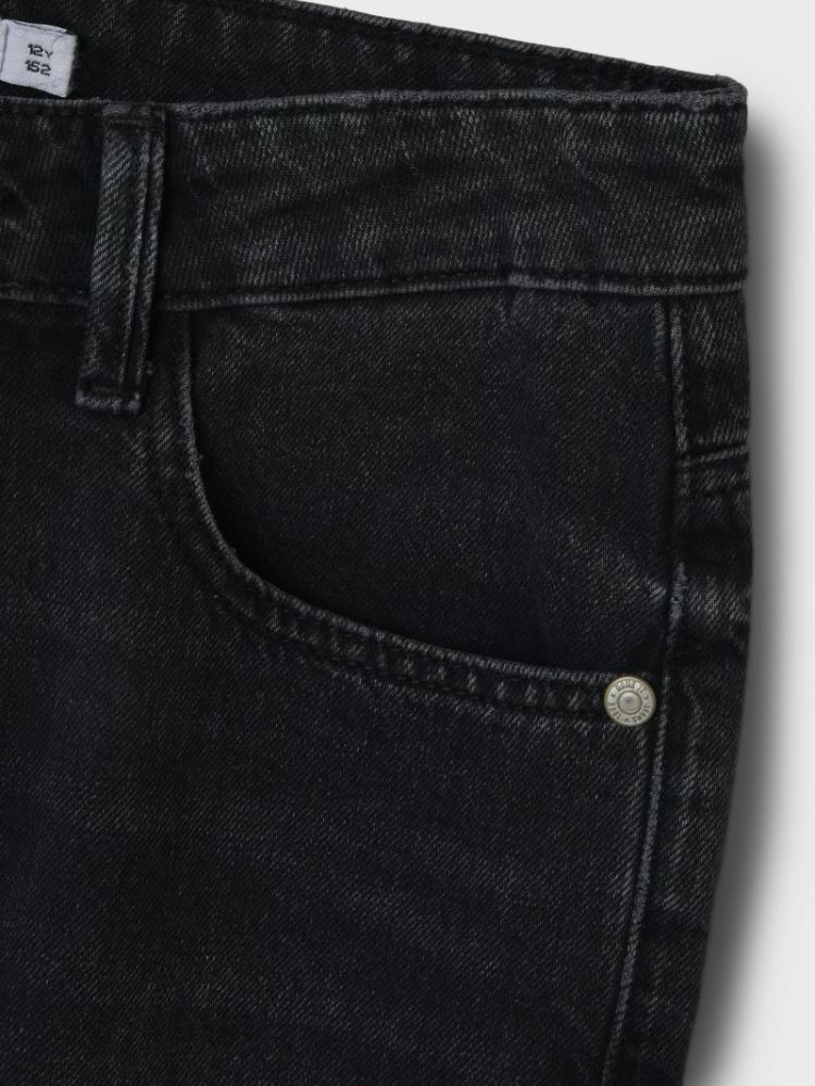 NKFROSE HW STRAIGHT JEANS NOOS BLACK DENIM