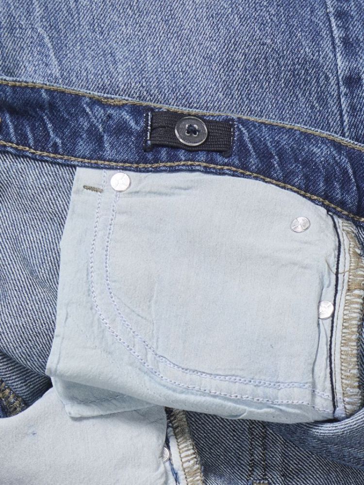 KOGGIANNA STRAIGHT DNM MEDIUM BLUE DEN