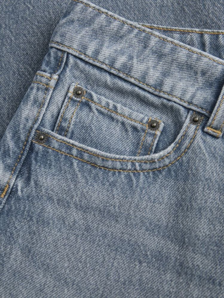 JXFUJI BARREL MW JEANS NOOS MEDIUM BLUE DEN