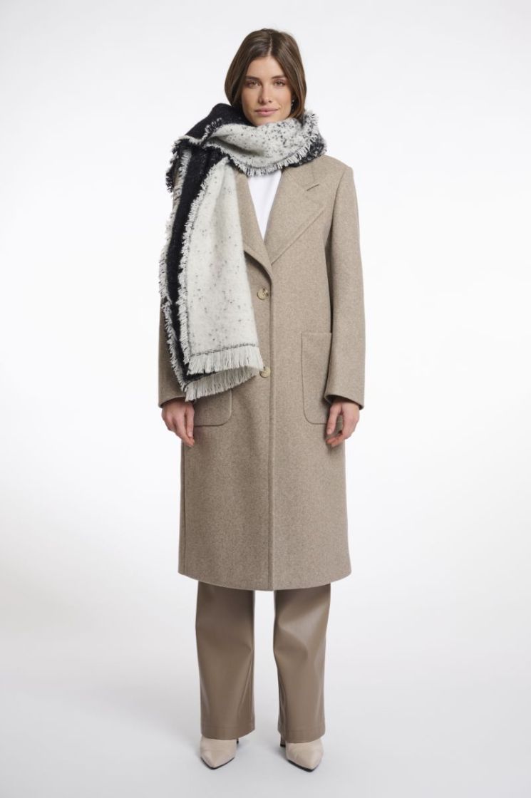 2-TONE SCARF BLACK MIX