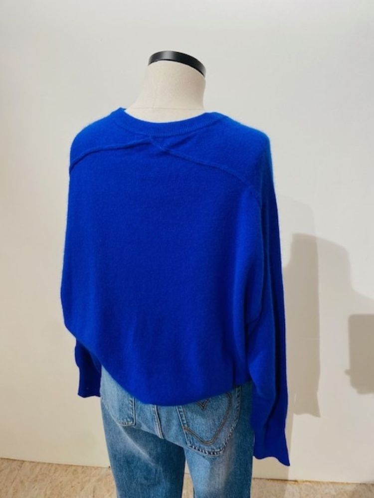 CARDIGAN FIJN  COBALT BLUE