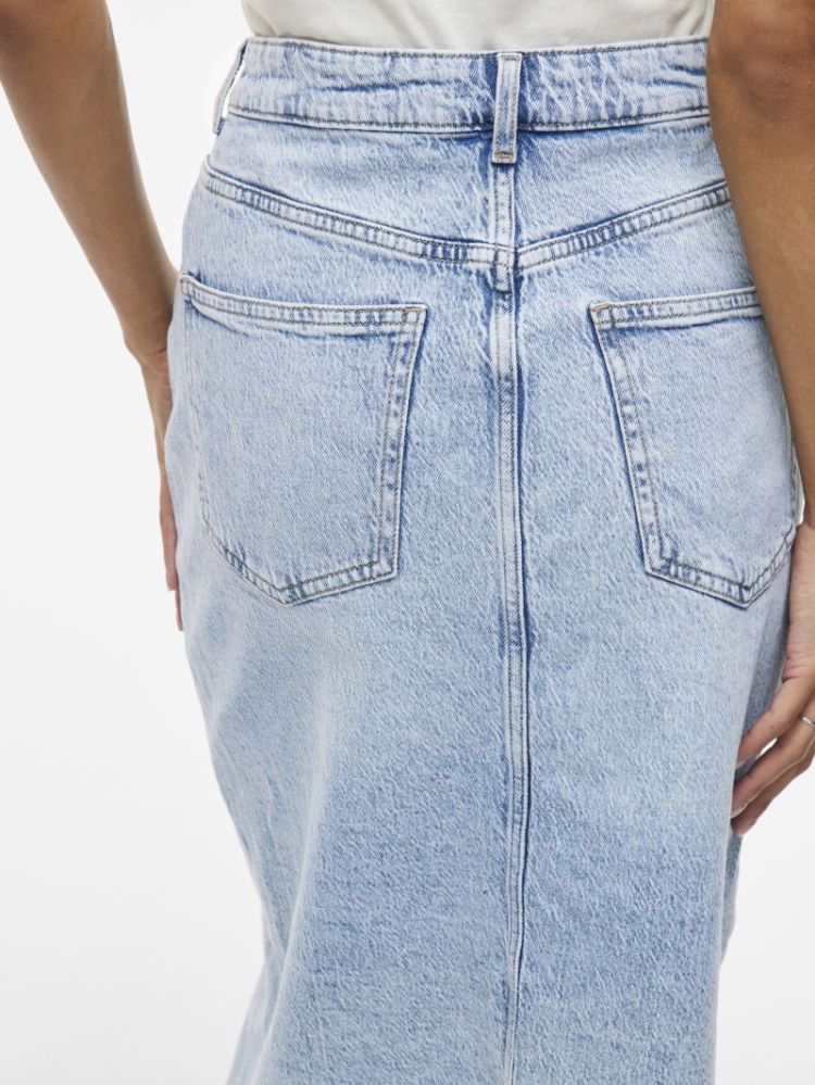 VIJAF HW MIDI DENIM SKIRT NOOS LIGHT BLUE DENI