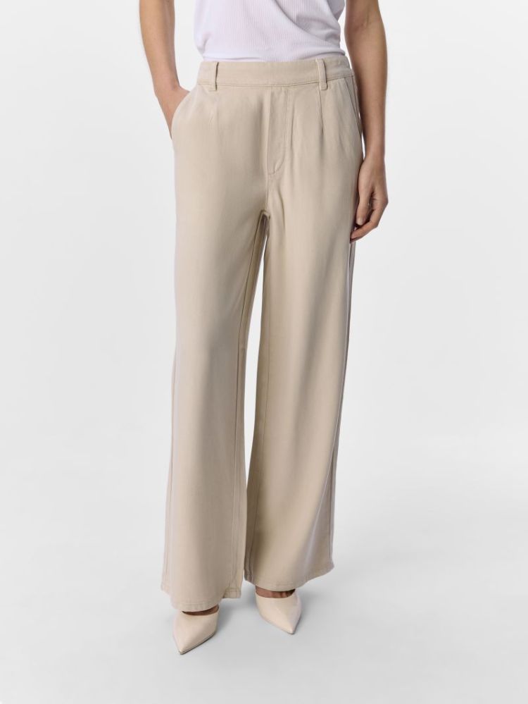 OBJFRAME LISA WIDE MW PANT NOO Birch 4991770