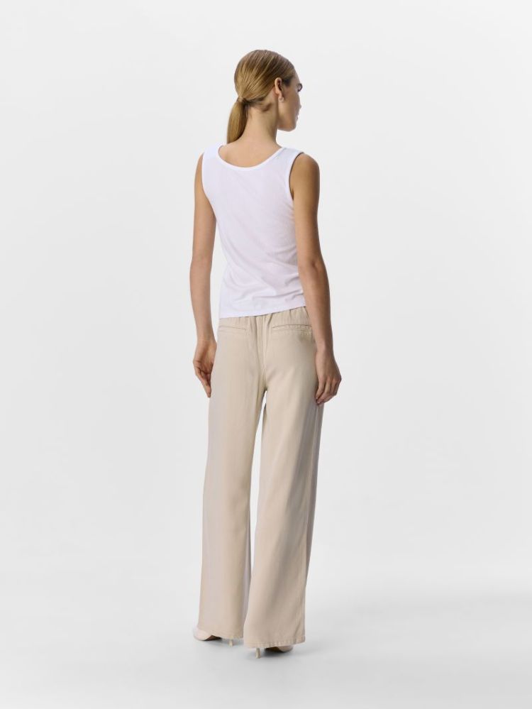 OBJFRAME LISA WIDE MW PANT NOO Birch 4991770