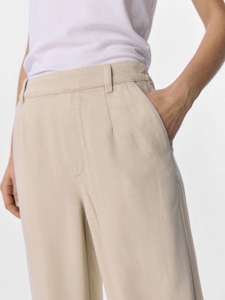 OBJFRAME LISA WIDE MW PANT NOO Birch 4991770