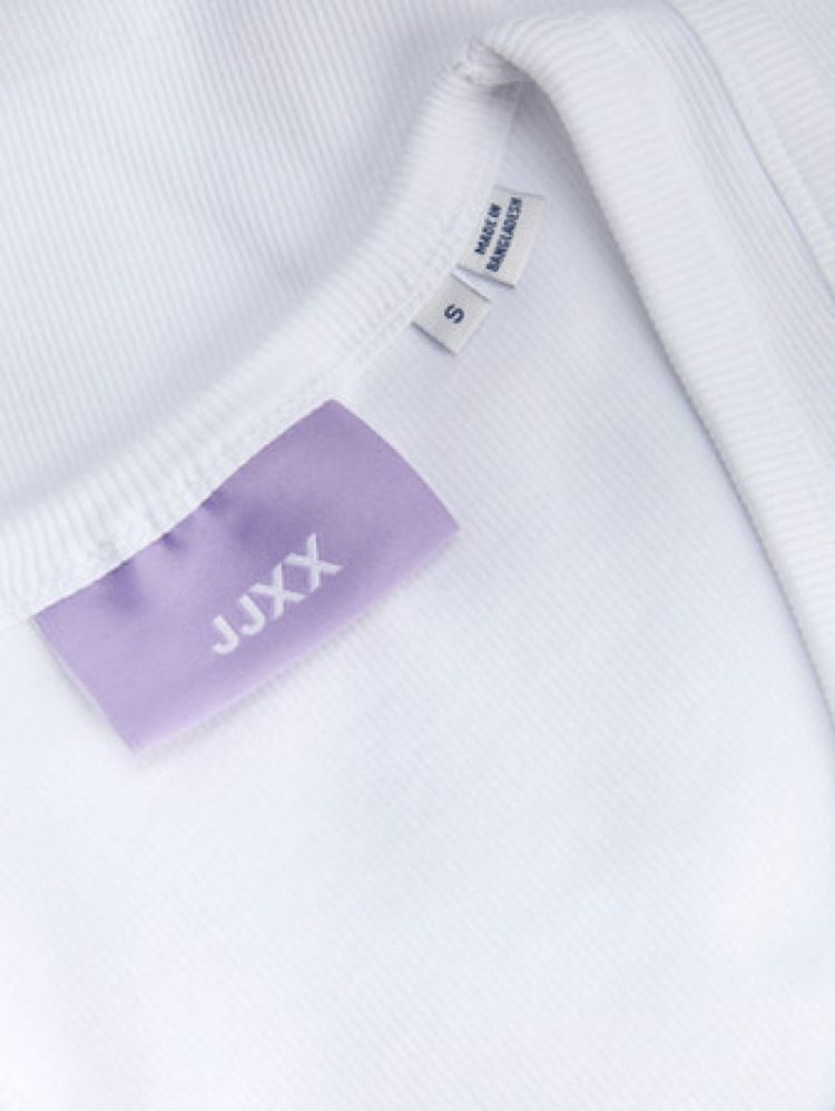 JXFRIDA SL U-NECK TOP JRS NOOS Bright White 47