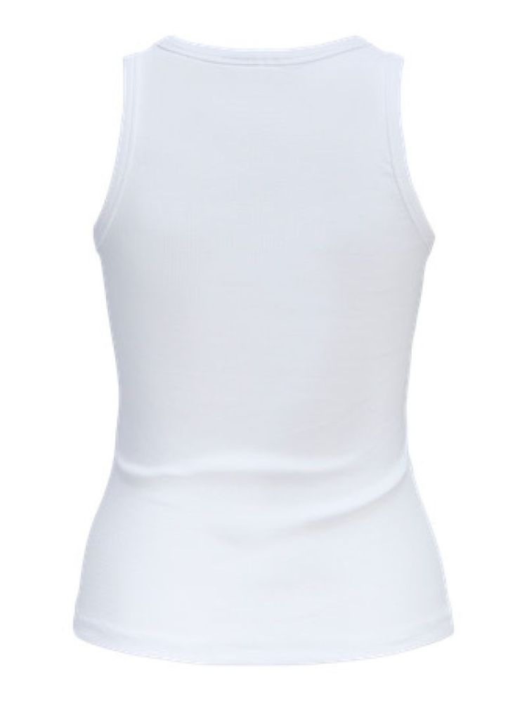 JXFRIDA SL U-NECK TOP JRS NOOS Bright White 47