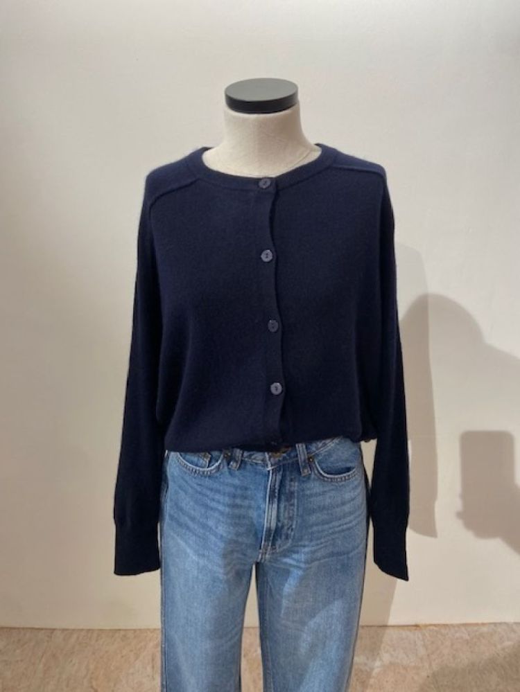 CARDIGAN FIJN  ZWART