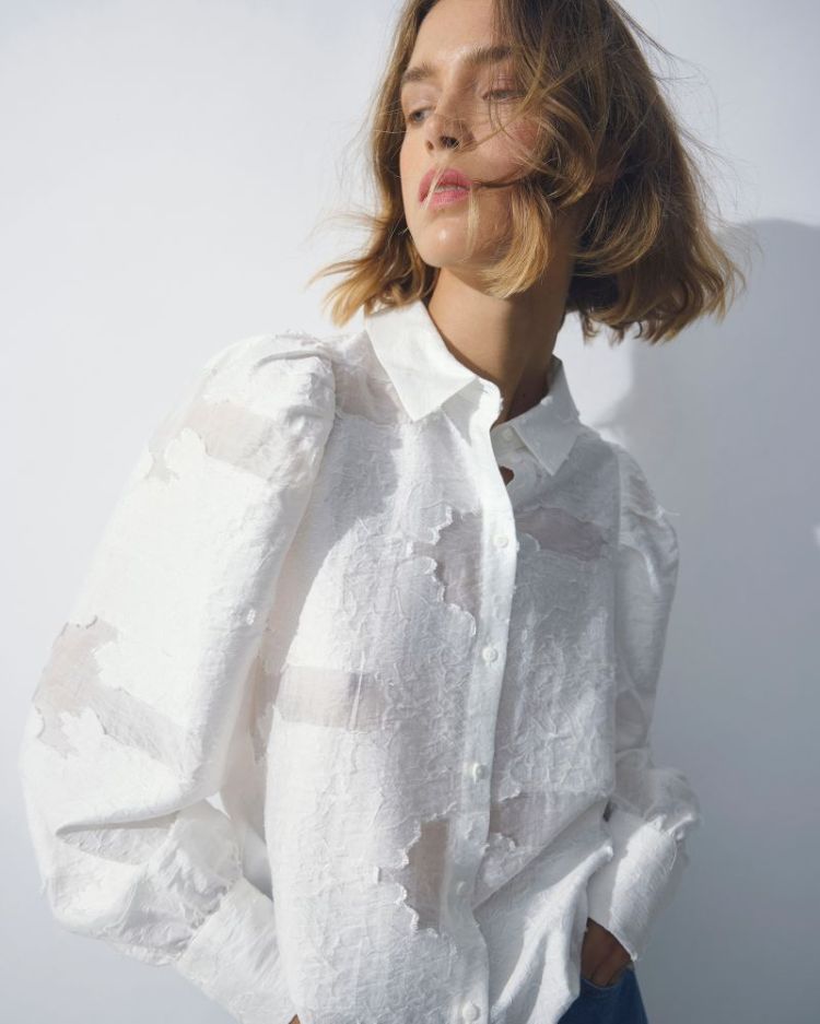 MSCHOrkidea Shirt Egret white