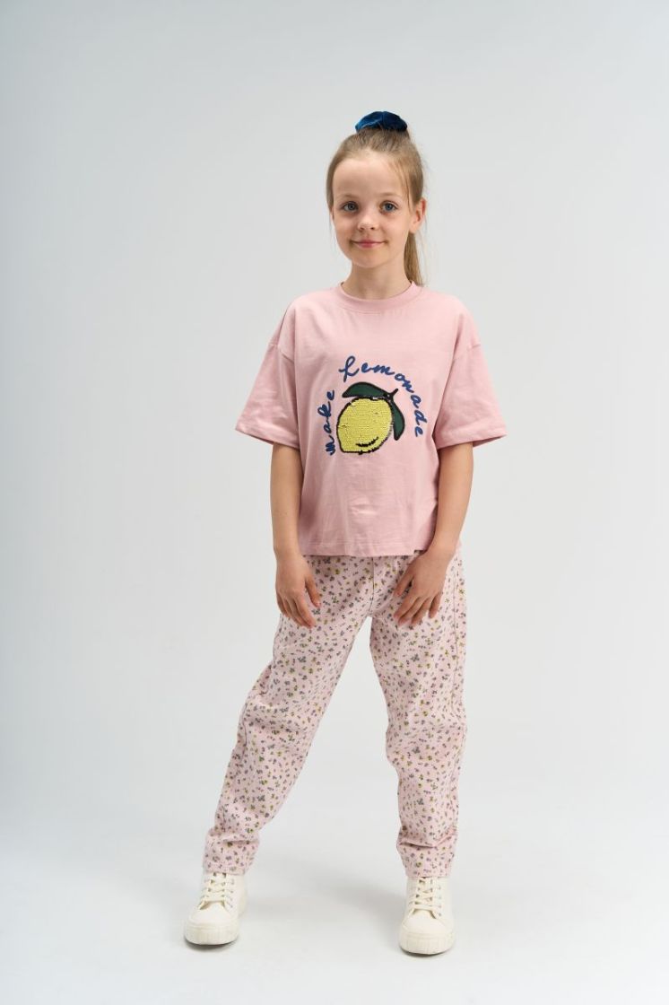 TNShannet OS S_S Tee Silver Pink