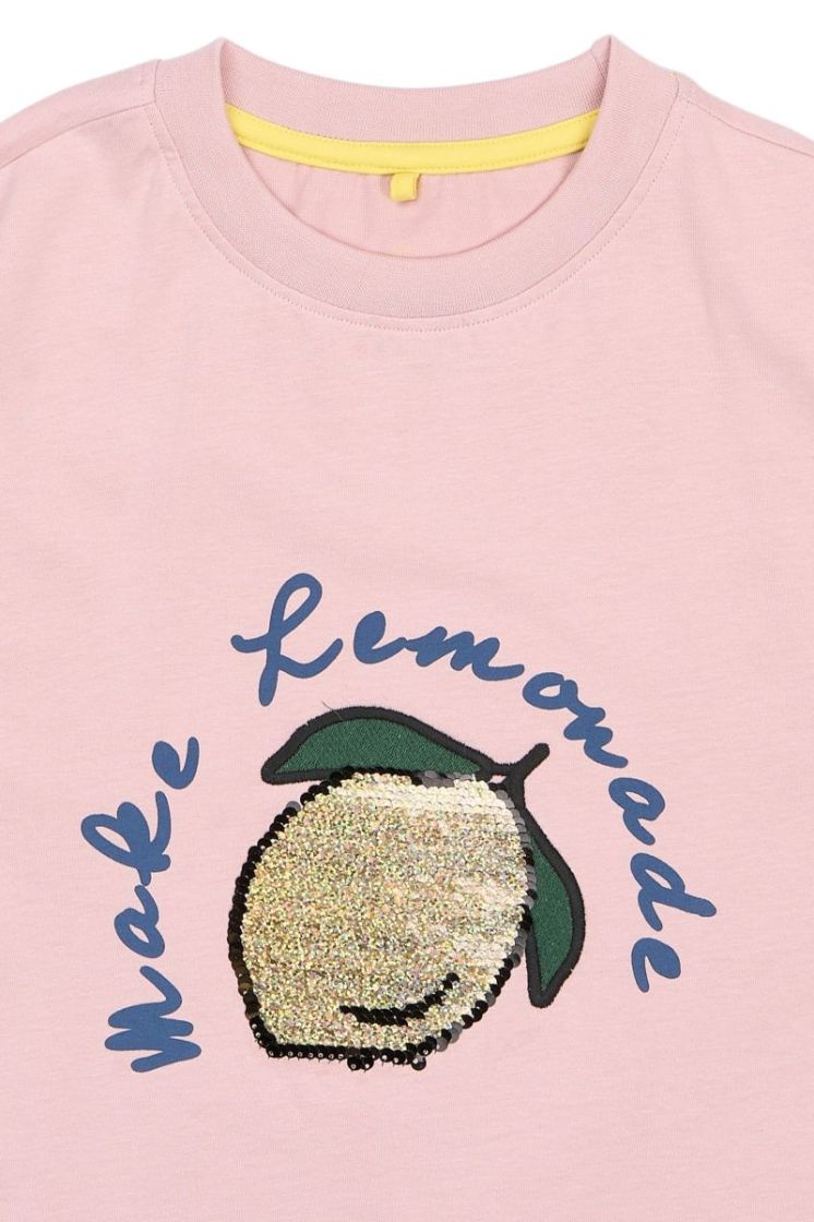 TNShannet OS S_S Tee Silver Pink