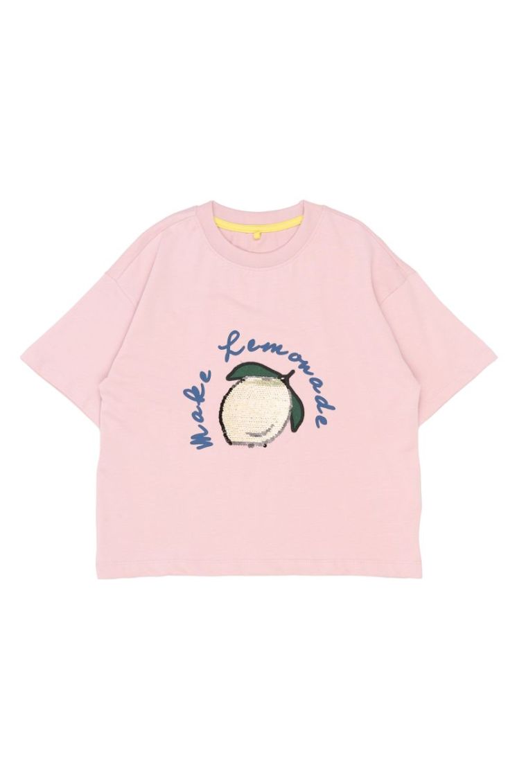 TNShannet OS S_S Tee Silver Pink