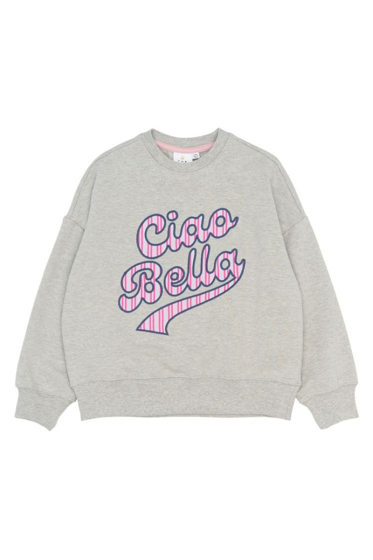 TNSerina OS Sweatshirt Light Grey Mela
