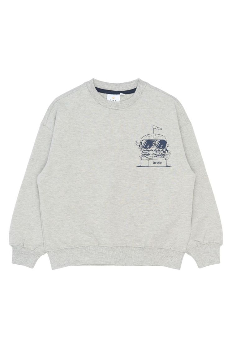 TNStevie Sweatshirt Light Grey Mela
