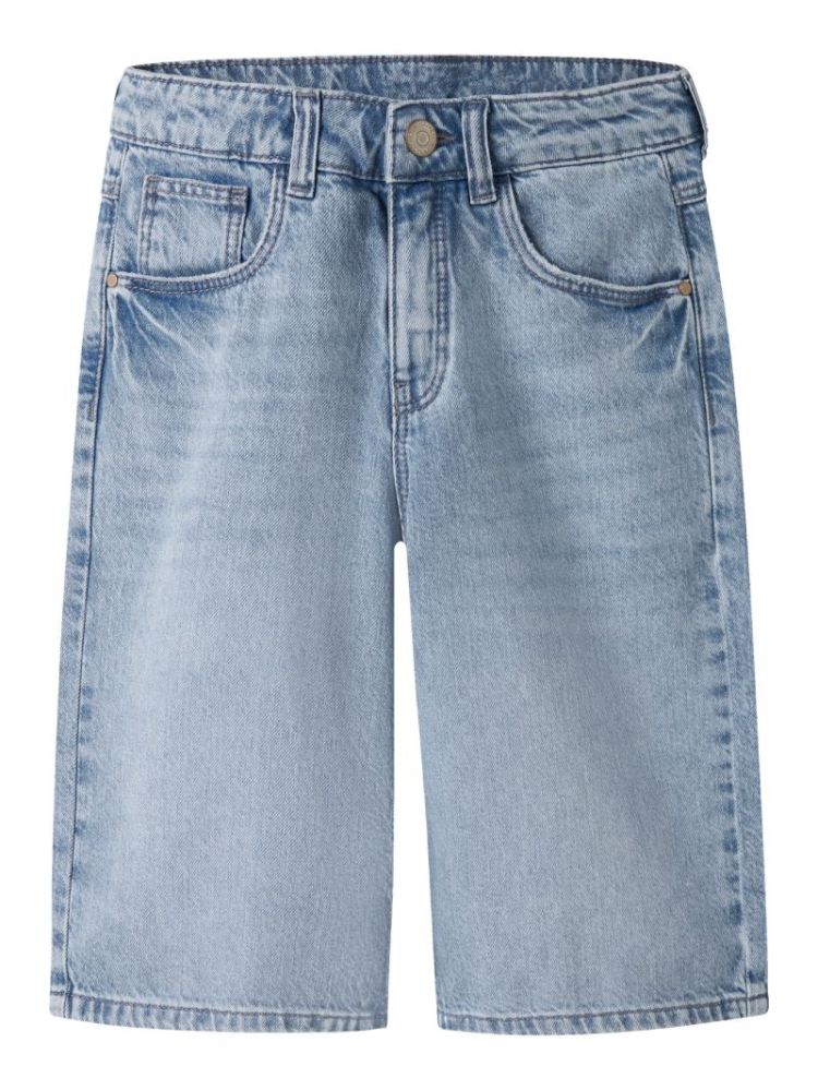 NKFBELLA DNM JORTS 2227-MJ F Light Blue Deni