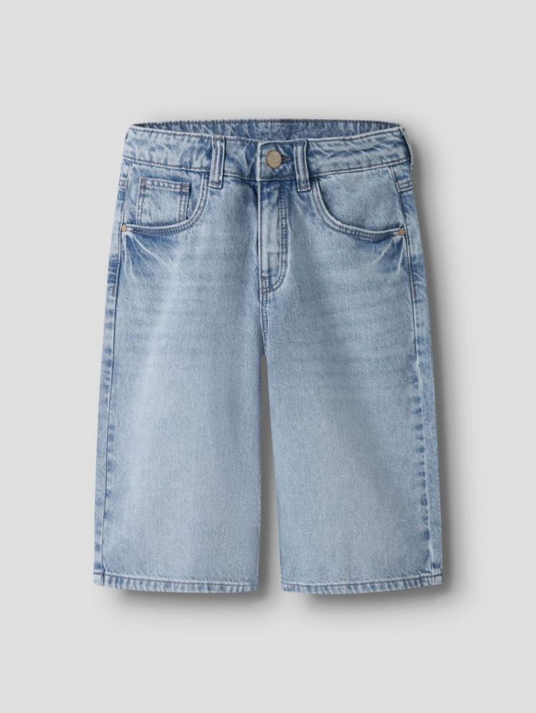NKFBELLA DNM JORTS 2227-MJ F Light Blue Deni