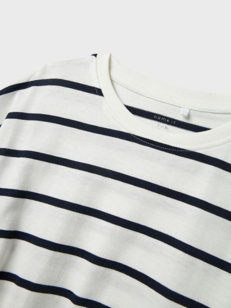 NKFFUNION SS CROPPED BOXY TOP Jet Stream DARK