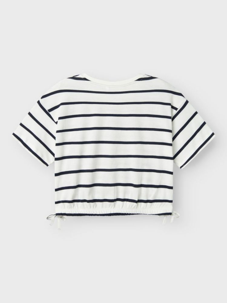 NKFFUNION SS CROPPED BOXY TOP Jet Stream DARK