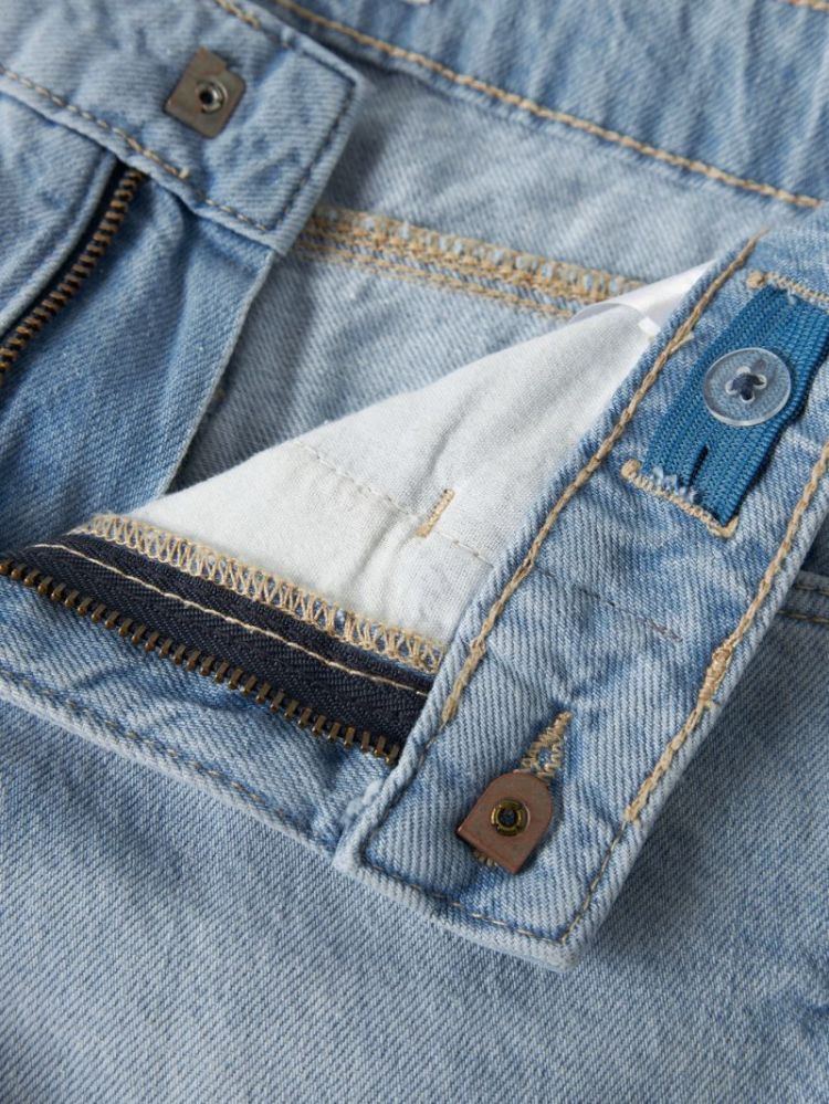NKFROSE MOM DNM SHORTS 1141-MJ Light Blue Deni
