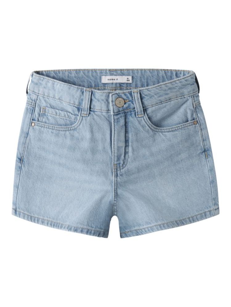 NKFROSE MOM DNM SHORTS 1141-MJ Light Blue Deni