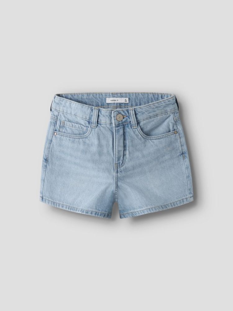 NKFROSE MOM DNM SHORTS 1141-MJ Light Blue Deni