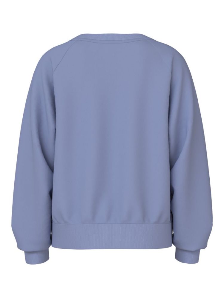 NKFVANEZZA LS NREG SWEAT UNB Purple Impressi