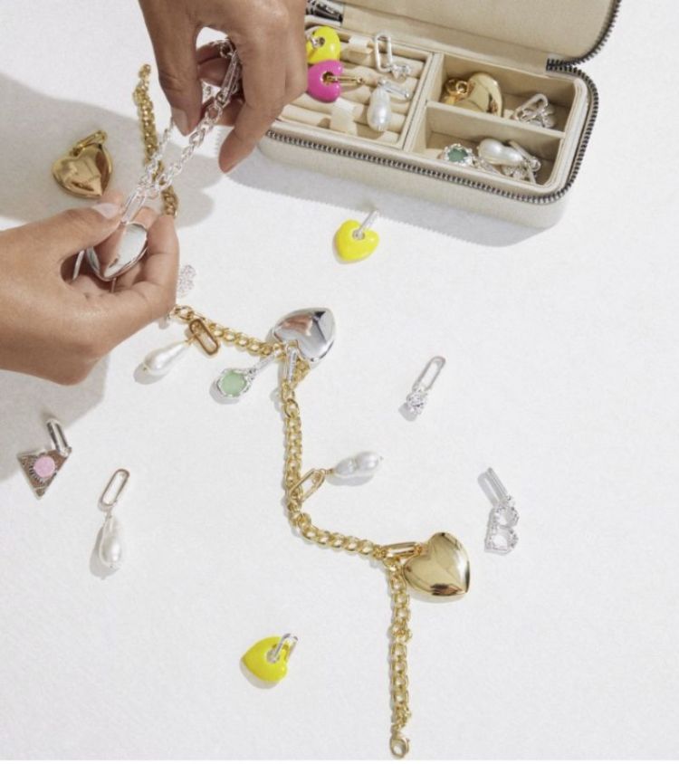CHARM SILVER PLATED